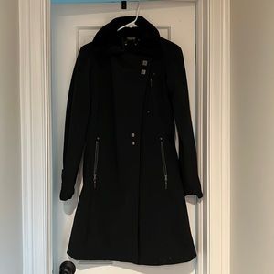 Mountain Hardware softshell and fleece long jacket